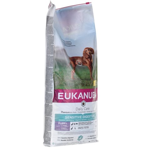 EUKANUBA Puppy Daily Care Sensitive Digestion - sucha karma dla psa - 12 kg EUKANUBA Puppy Daily Care Sensitive Digestion - sucha karma dla psa - 12 kg