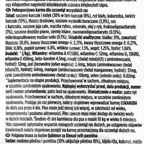 EUKANUBA Puppy Daily Care Sensitive Digestion - sucha karma dla psa - 12 kg EUKANUBA Puppy Daily Care Sensitive Digestion - sucha karma dla psa - 12 kg
