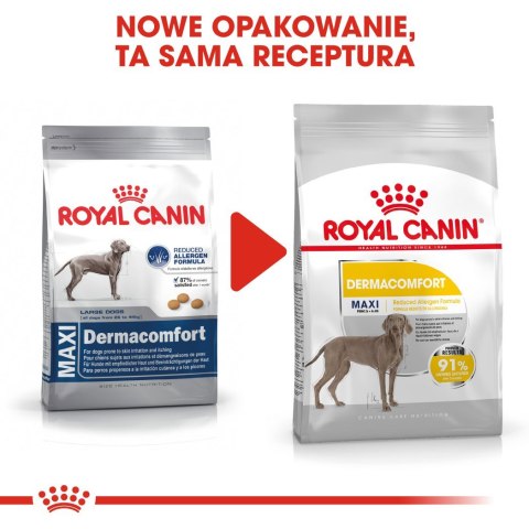 ROYAL CANIN CCN Dermacomfort Maxi - sucha karma dla psów ras dużych z wrażliwą skórą - 12 kg ROYAL CANIN CCN Dermacomfort Maxi - sucha karma dla psów ras dużych z wrażliwą skórą - 12 kg
