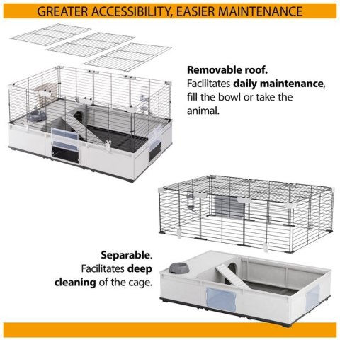 FERPLAST MODULAR 1 CAGE 74x72x56 cm FERPLAST MODULAR 1 CAGE 74x72x56 cm