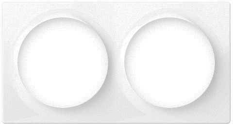 FIBARO Ramka ozdobna podwójna FG-Wx-PP-0003-8 FIBARO Ramka ozdobna podwójna FG-Wx-PP-0003-8