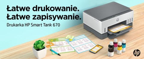 Urządzenie wielofunkcyjne HP Smart Tank 670 6UU48A Urządzenie wielofunkcyjne HP Smart Tank 670 6UU48A
