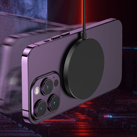 WEKOME WP-U99 Vanguard Series - Ładowarka indukcyjna MagSafe 15W (Czarny) WEKOME WP-U99 Vanguard Series - Ładowarka indukcyjna MagSafe 15W (Czarny)