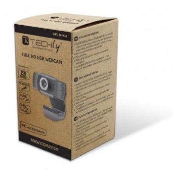 TECHLY KAMERA USB INTERNETOWA FULLHD 1080P Z MIKRO TECHLY KAMERA USB INTERNETOWA FULLHD 1080P Z MIKRO