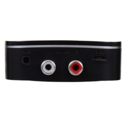 UGREEN ADAPTER ODBIORNIK BLUETOOTH 5.0 2XRCA JACK 3 5MM APTX CZARNY
