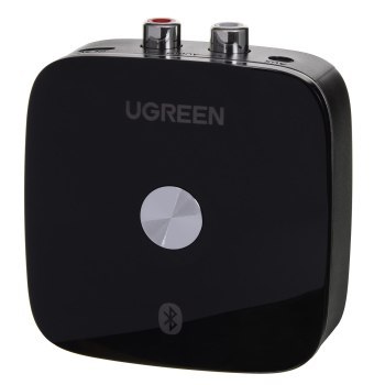 UGREEN ADAPTER ODBIORNIK BLUETOOTH 5.0 2XRCA JACK 3 5MM APTX CZARNY UGREEN ADAPTER ODBIORNIK BLUETOOTH 5.0 2XRCA JACK 3 5MM APTX CZARNY