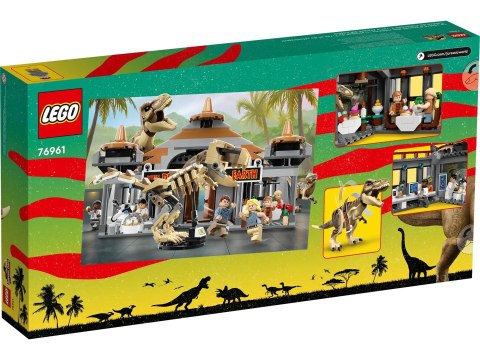 LEGO Jurassic World 76961 Centrum dla odwiedzających: atak tyranozaura i raptora LEGO Jurassic World 76961 Centrum dla odwiedzających: atak tyranozaura i raptora
