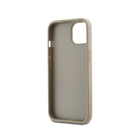 DKNY Wrist Strap Stock Logo - Etui iPhone 15 / 14 / 13 (beżowy) DKNY Wrist Strap Stock Logo - Etui iPhone 15 / 14 / 13 (beżowy)