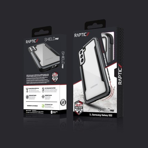 X-Doria Raptic Shield Pro - Etui Samsung Galaxy S22 5G (Antimicrobial Protection) (Black) X-Doria Raptic Shield Pro - Etui Samsung Galaxy S22 5G (Antimicrobial Protection) (Black)