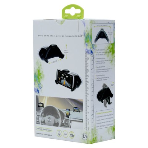 IGrip Universal Smart Grip´R Kit - Uniwersalny uchwyt samochodowy do smartfonów o szer. 50 - 75 mm / wys. 103 - 127 mm IGrip Universal Smart Grip´R Kit - Uniwersalny uchwyt samochodowy do smartfonów o szer. 50 - 75 mm / wys. 103 - 127 mm