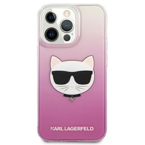Karl Lagerfeld Choupette Head - Etui iPhone 13 Pro (różowy) Karl Lagerfeld Choupette Head - Etui iPhone 13 Pro (różowy)