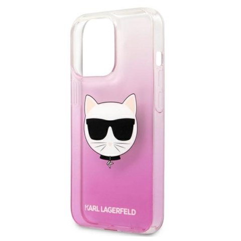 Karl Lagerfeld Choupette Head - Etui iPhone 13 Pro (różowy) Karl Lagerfeld Choupette Head - Etui iPhone 13 Pro (różowy)