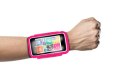 PURO Running Band - Uniwersalna frotka do biegania do smartfonów max 4.3" + key pocket (różowy)
