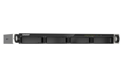 Qnap TS-435XeU-4G, 1U, 4 x 2.5"/3.5" SATA , Marvell Octeon TX2 CN9130 / CN9131 quad-core, 4GB DDR4 SODIMM (Max. 32GB), 2 x 10GbE Qnap TS-435XeU-4G, 1U, 4 x 2.5"/3.5" SATA , Marvell Octeon TX2 CN9130 / CN9131 quad-core, 4GB DDR4 SODIMM (Max. 32GB), 2 x 10GbE