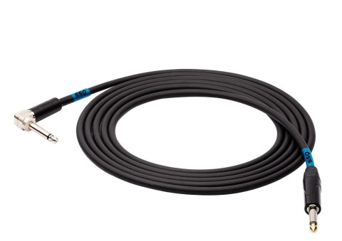 SSQ JMPJMK4 - jack mono prosty - jack mono kątowy 4 metrowy SSQ JMPJMK4 - jack mono prosty - jack mono kątowy 4 metrowy