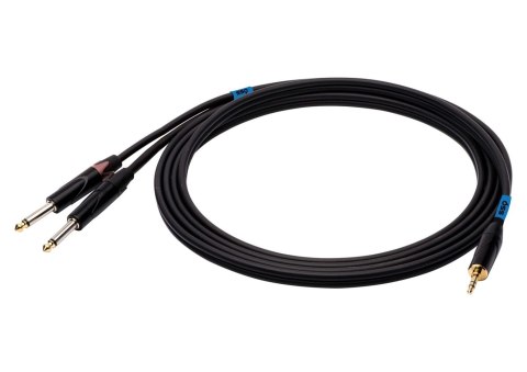 SSQ MIJM1 - jack stereo 3,5mm - 2x jack mono 6,3mm SSQ MIJM1 - jack stereo 3,5mm - 2x jack mono 6,3mm