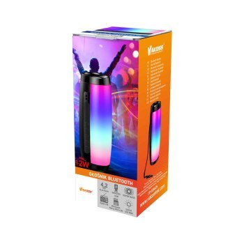 VAKOSS GŁOŚNIK BLUETOOTH LED SP-B2862K VAKOSS GŁOŚNIK BLUETOOTH LED SP-B2862K