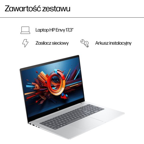 HP ENVY 17-da0002nw Ultra 7 155H 17,3"FHD Touch AG IPS 300nits 32GB DDR5 SSD2TB Intel Arc 5MP W11Pro 2Y Glacier Silver HP ENVY 17-da0002nw Ultra 7 155H 17,3"FHD Touch AG IPS 300nits 32GB DDR5 SSD2TB Intel Arc 5MP W11Pro 2Y Glacier Silver