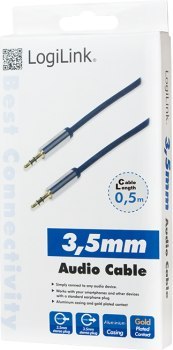 LogiLink miniJack 0.5m LogiLink miniJack 0.5m