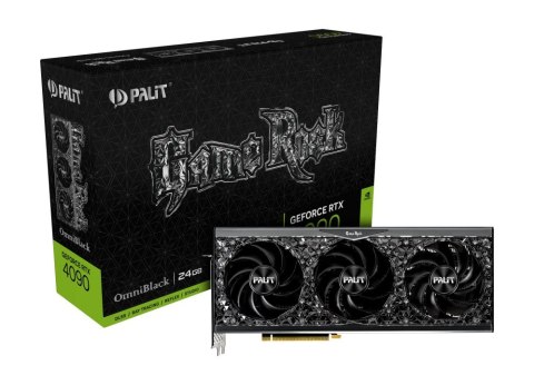Karta graficzna Palit GeForce RTX 4090 GameRock OmniBlack 24GB GDDR6X Karta graficzna Palit GeForce RTX 4090 GameRock OmniBlack 24GB GDDR6X