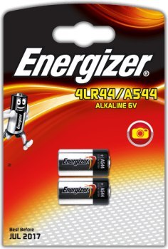 ENERGIZER ALKALINE A544/4LR44 2 PACK ENERGIZER ALKALINE A544/4LR44 2 PACK