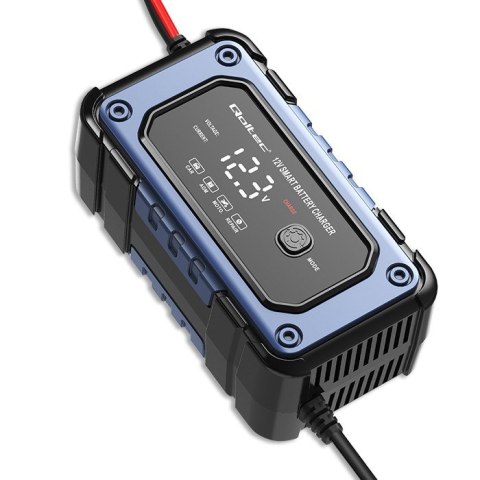 QOLTEC ŁADOWARKA MIKROPROCESOROWA | PROSTOWNIK DO AKUMULATORA Z FUNKCJĄ NAPRAWY | 12V | 6A | LED | 4 TRYBY QOLTEC ŁADOWARKA MIKROPROCESOROWA | PROSTOWNIK DO AKUMULATORA Z FUNKCJĄ NAPRAWY | 12V | 6A | LED | 4 TRYBY
