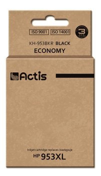 Tusz Actis KH-953BKR (zamiennik HP 953XL L0S70AE; Standard; 50ml; czarny) - Nowy Chip Tusz Actis KH-953BKR (zamiennik HP 953XL L0S70AE; Standard; 50ml; czarny) - Nowy Chip