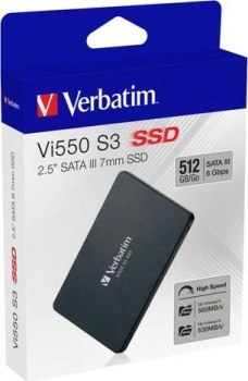 Dysk twardy Verbatim SSD VI550 512GB SATA III 2,5"(49352) Dysk twardy Verbatim SSD VI550 512GB SATA III 2,5"(49352)