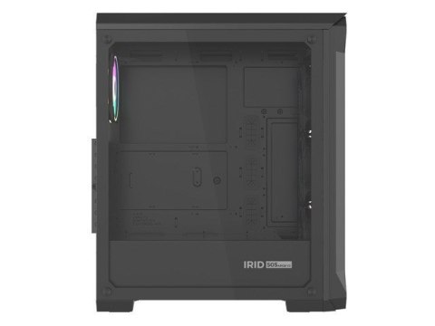 Obudowa NATEC Genesis Irid 505 ARGB NPC-1518 (ATX. Micro ATX. Mini ITX; kolor czarny) Obudowa NATEC Genesis Irid 505 ARGB NPC-1518 (ATX. Micro ATX. Mini ITX; kolor czarny)