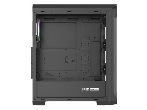 Obudowa NATEC Genesis Irid 505 ARGB NPC-1518 (ATX. Micro ATX. Mini ITX; kolor czarny) Obudowa NATEC Genesis Irid 505 ARGB NPC-1518 (ATX. Micro ATX. Mini ITX; kolor czarny)