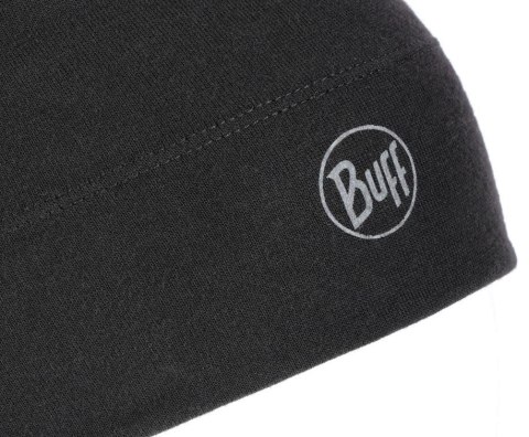 Czapka BUFF MERINO MIDWEIGHT BEANIE SOLID BLACK Czapka BUFF MERINO MIDWEIGHT BEANIE SOLID BLACK