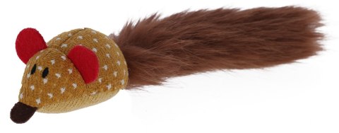 KERBL Zabawkowa mysz dla kota, 26 cm, brązowy KERBL Zabawkowa mysz dla kota, 26 cm, brązowy