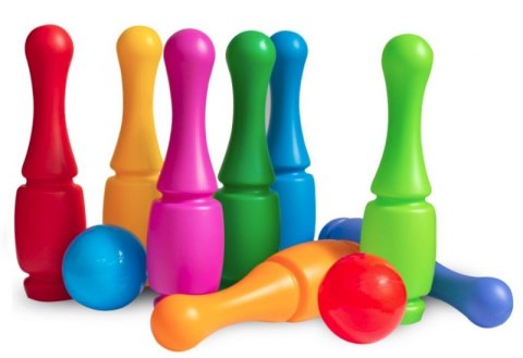 KOLOROWE PLASTIKOWE KRĘGLE KULA STOJAK 11 EL. #G3 KOLOROWE PLASTIKOWE KRĘGLE KULA STOJAK 11 EL. #G3