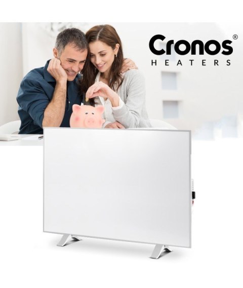 Promiennik podczerwieni Cronos Synthelith Pro CRP-1200TWP 1200W szary z WiFi i pilotem Promiennik podczerwieni Cronos Synthelith Pro CRP-1200TWP 1200W szary z WiFi i pilotem