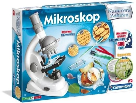 Mikroskop Naukowa Zabawa Clementoni #G3 Mikroskop Naukowa Zabawa Clementoni #G3