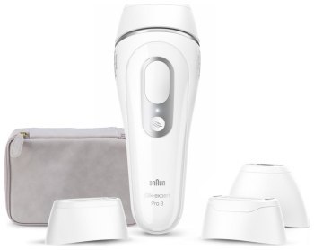 Braun Silk-expert Pro 3 PL3020 IPL biało-srebrny Braun Silk-expert Pro 3 PL3020 IPL biało-srebrny