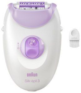 Braun Silk-épil 3 3-000 biało-fioletowy