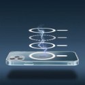Futerał CLEAR MAG COVER (MID) kompatybilny z MagSafe do IPHONE 16 transparentny
