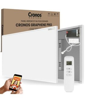 Promiennik podczerwieni Cronos Grafen Pro CGP-700TWP 700W z WiFi i pilotem Promiennik podczerwieni Cronos Grafen Pro CGP-700TWP 700W z WiFi i pilotem