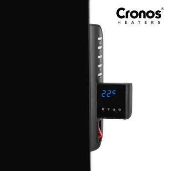 Promiennik podczerwieni Cronos Synthelith CRG-480TWP 480W szklany czarny z WiFi i pilotem Promiennik podczerwieni Cronos Synthelith CRG-480TWP 480W szklany czarny z WiFi i pilotem