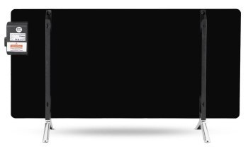 Promiennik podczerwieni Cronos Synthelith CRG-480TWP 480W szklany czarny z WiFi i pilotem Promiennik podczerwieni Cronos Synthelith CRG-480TWP 480W szklany czarny z WiFi i pilotem