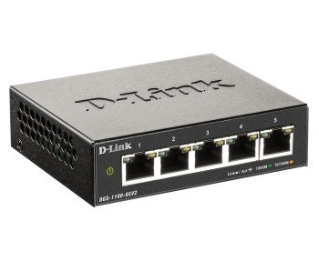 D-Link DGS-1100-05V2/E 5-Port Gigabit Smart Managed D-Link DGS-1100-05V2/E 5-Port Gigabit Smart Managed