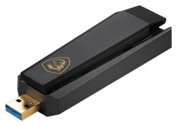 Karta sieciowa - MSI AXE5400 WiFi USB Adapter Karta sieciowa - MSI AXE5400 WiFi USB Adapter