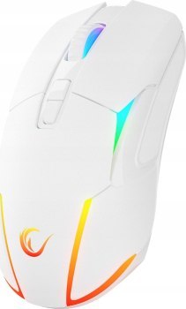 Rampage Mysz bezprzewodowa NOVA M4 gamingowa RGB USB Sensor optyczny biała Rampage Mysz bezprzewodowa NOVA M4 gamingowa RGB USB Sensor optyczny biała