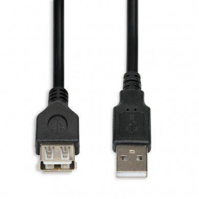 Kabel IBOX IKU2P18 (USB 2.0 typu A M - USB 2.0 typu A F; 1,8m; kolor czarny) Kabel IBOX IKU2P18 (USB 2.0 typu A M - USB 2.0 typu A F; 1,8m; kolor czarny)