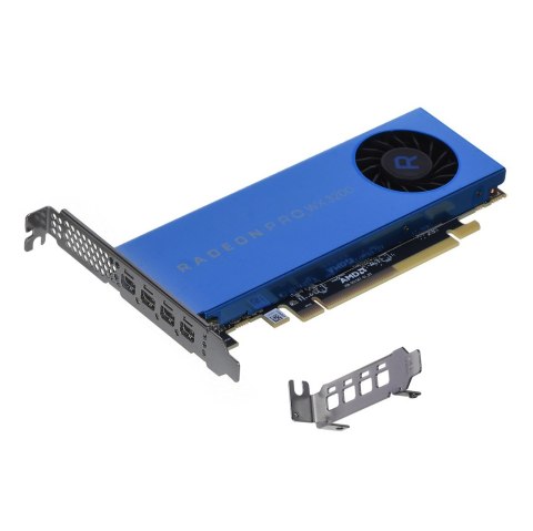 Karta graficzna AMD Radeon Pro WX 3200 4GB GDDR5, 4x Mini-DisplayPort, 50W, PCI Gen3 x16 Karta graficzna AMD Radeon Pro WX 3200 4GB GDDR5, 4x Mini-DisplayPort, 50W, PCI Gen3 x16