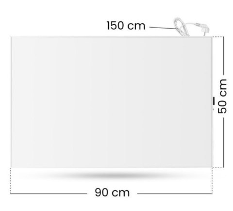 Promiennik podczerwieni Cronos Synthelith Pro CRP-500TWP 500W biały z WiFi i pilotem Promiennik podczerwieni Cronos Synthelith Pro CRP-500TWP 500W biały z WiFi i pilotem