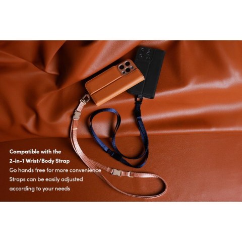 Moshi Overture MagSafe - Skórzane etui 3w1 z klapką iPhone 16 Pro Max (Caramel Brown) Moshi Overture MagSafe - Skórzane etui 3w1 z klapką iPhone 16 Pro Max (Caramel Brown)