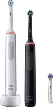 Szczoteczki - Oral-B Pro 3 3900 Duo Black/White