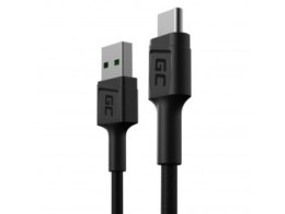 GREEN CELL KABEL KABGC25 GC POWERSTREAM USB-A - USB-C 30CM SZYBKIE ŁADOWANIE ULTRA CHARGE QC 3.0